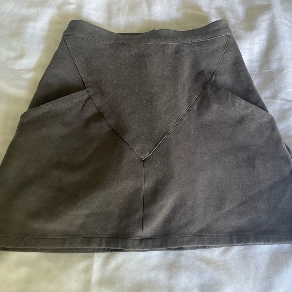 Gray skirt